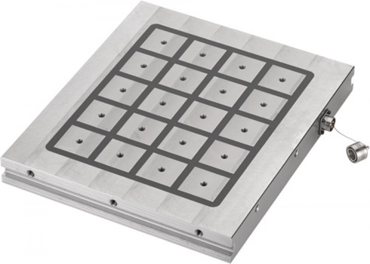 картинка Magnetic clamping plate for millingEco Line No. 2990-50 559715 — AMF-INSTRUMENT.RU