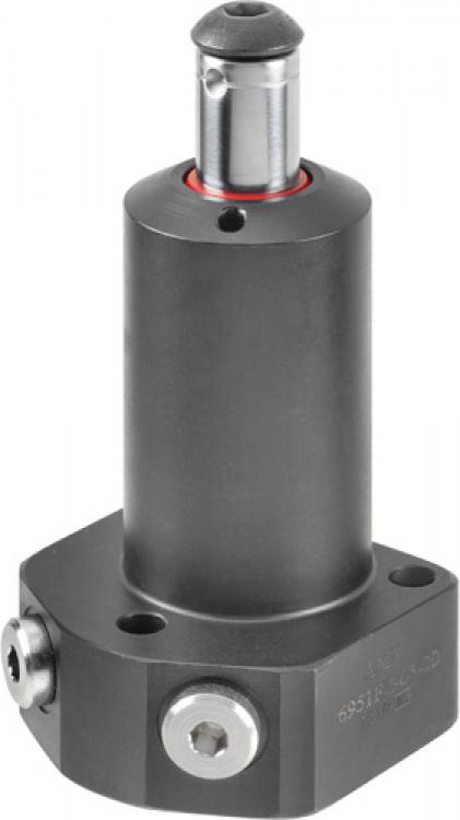 картинка Push-Pull Cylinder, base-flange-mounting, with guided piston rod No. 6951FZ 66548 6951FZ-05-20 — AMF-INSTRUMENT.RU